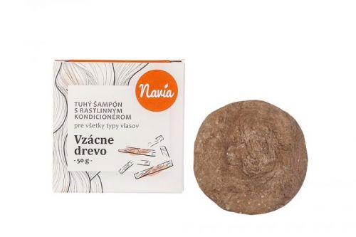 Navia Tuhý Šampón s Kondicionérom - Vzácne Drevo XXL 50 g