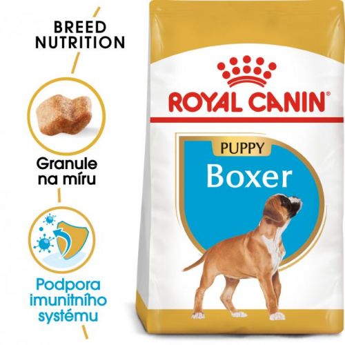 Royal Canin Boxer Puppy - granule pre šteňa boxera - 12kg