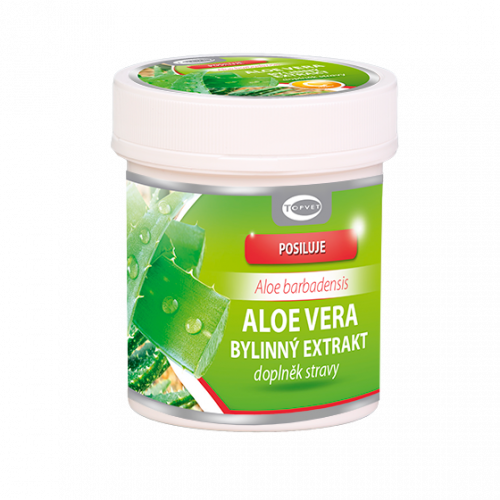 TOPVET Aloe vera bylinný extrakt 60 ks