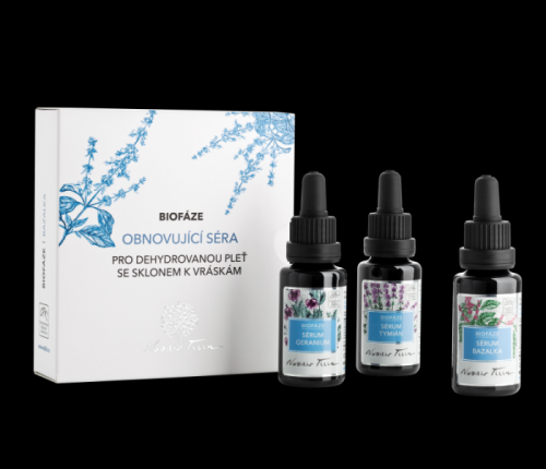 Nobilis Tilia Biofáza - Sada Bazalka 20 ml + 20 ml + 20 ml