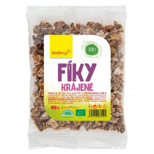 Wolfberry WF Figy krájané BIO 100 g Wolfberry * 100 g