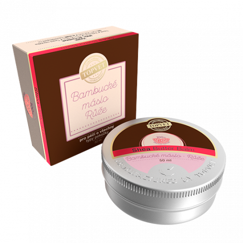 TOPVET Bambucké maslo - Ruža 50ml 50 ml