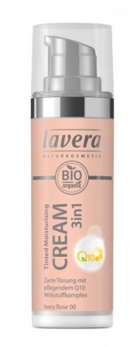 Lavera Tónovací hydratačný krém 3v1 Q10 - 00 slonová kosť 30 ml 30 ml