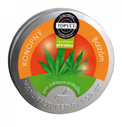 TOPVET Konopný balzam 100ml 100 ml