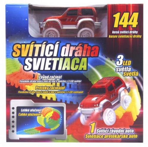 MAC TOYS Svietiace dráha