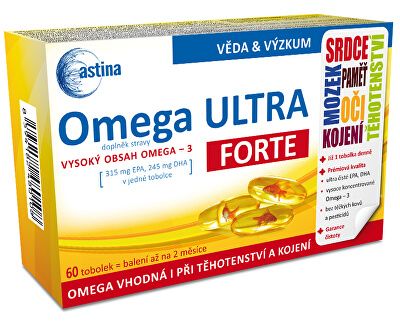 Astina Pharm Omega ULTRA FORTE 60tbl Astina Pharm 60 kapsúl