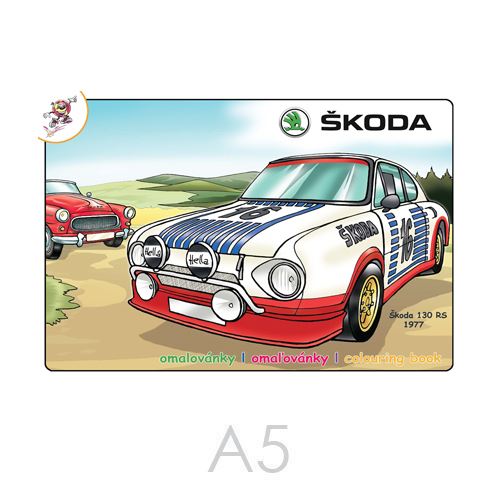 Maľovanky A5 Škoda Auto