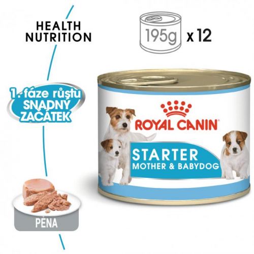 Royal Canin  konz.  STARTER MOUSSSE - 195g