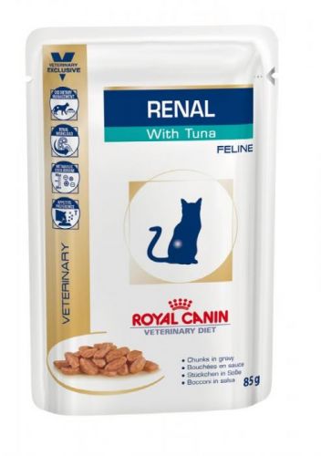 Royal Canin Veterinary Diet Cat  RENAL TUNA vrecko - 85g