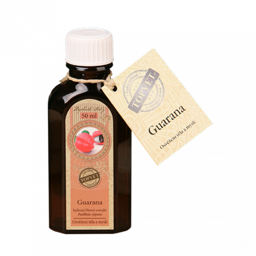 TOPVET Guarana tinktúra - kvapky 50ml 50 ml