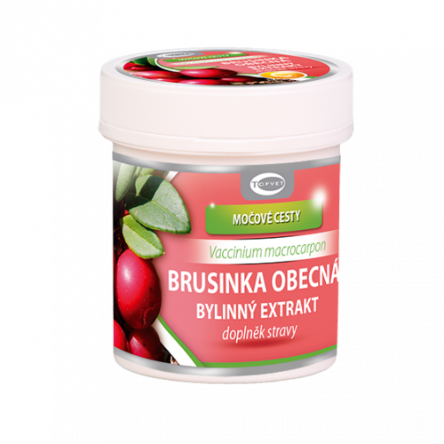 TOPVET Brusnica všeobecná bylinný extrakt 60 ks