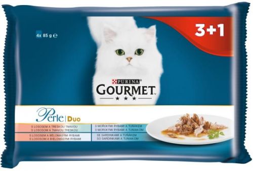 PURINA GP vrecko GiG Rybí Duo Multi 4ks/85g - 4 x 85g