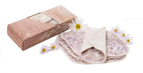 Yellow & Blue Gaia Pads – slipové vložky – fialová (4 ks)