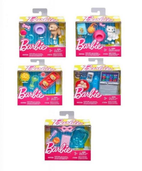 Mattel Barbie Herné doplnky, viac druhov