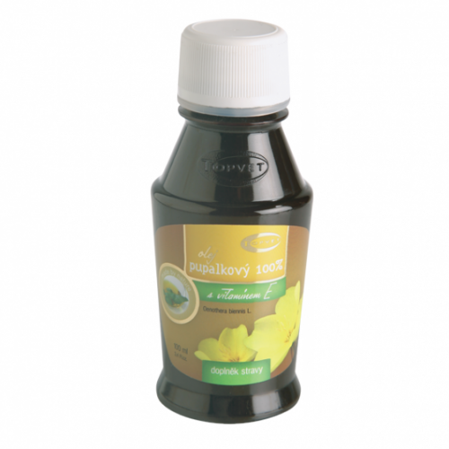 TOPVET Pupalkový olej 100% 100ml 100 ml