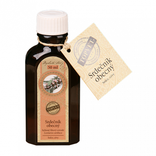 TOPVET Srdcovník obyčajný - kvapky 50ml 50 ml