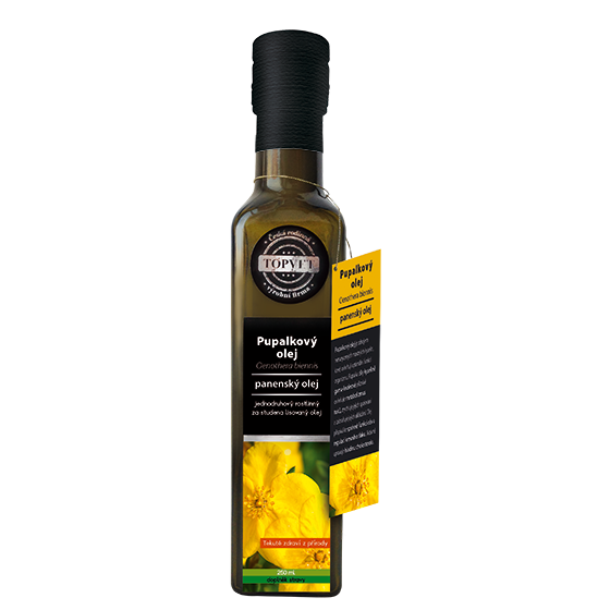 TOPVET Pupalkový olej 250ml 250 ml