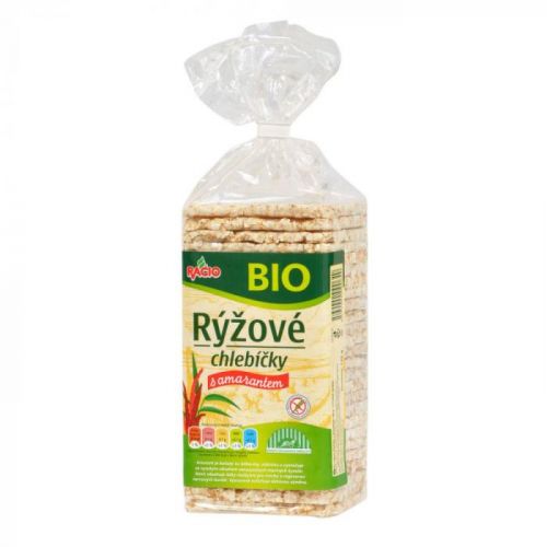 Country Life Chlebíčky ryžové s amarantom bezlepkové 140 g BIO RACIO 140 g