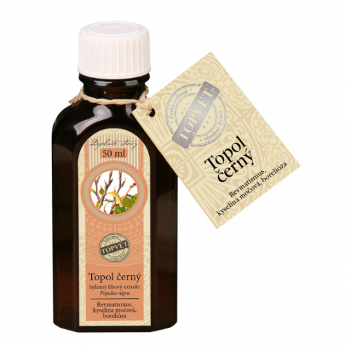 TOPVET Topoľ čierny - tinktúra 50ml 50 ml