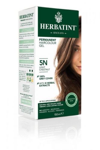 HERBATINT HERBATINT permanentná farba na vlasy svetlý gaštan 5N 150 ml