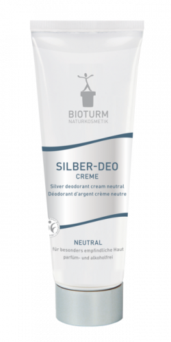 BIOTURM BIORTURM deodorant krém so striebrom neutral - 50ml 50ml