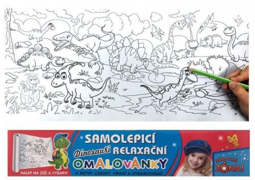 Samolepicí omalovánky v roli  pro kluky