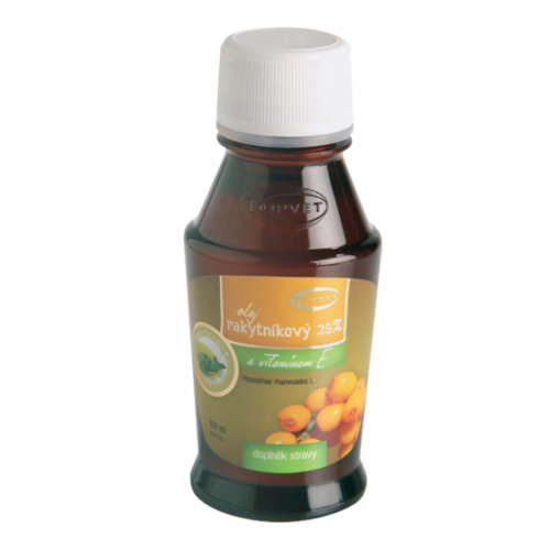 TOPVET Rakytníkový olej 25% 100ml 100 ml