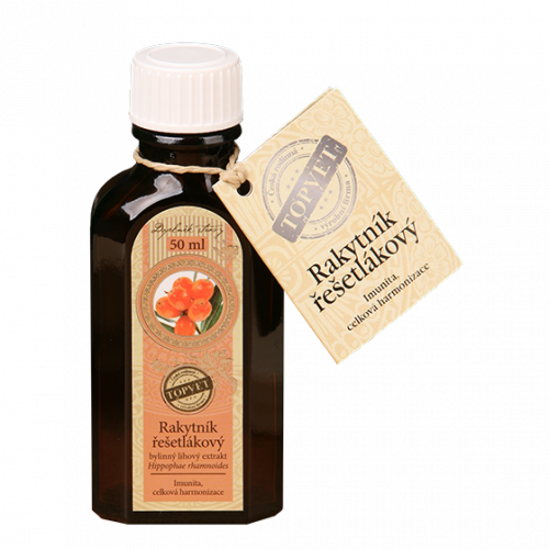 TOPVET Rakytník tinktura - kvapky 50ml 50 ml