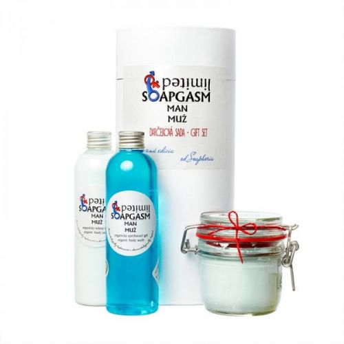 SOAPGASM Muž - darčeková tuba 250 ml + 250 ml + 255 ml