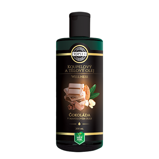 TOPVET Čokoláda v mandľovom oleji 200ml 200 ml