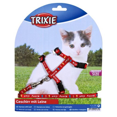 Postroj (trixie) pre mačatá KITTY CAT - 21-33/8mm/1,20cm