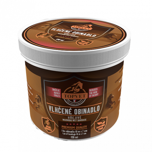 TOPVET Vlhčené ovínadlo hrejivé 1 ks