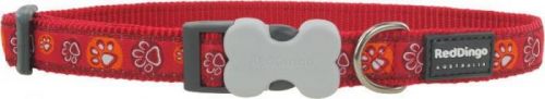 Obojok RD PAW impressions RED - 1,2/20-32cm