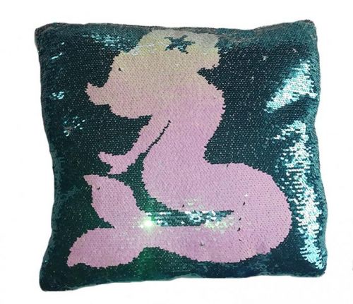 Vankúš sa trblietkami morská pána