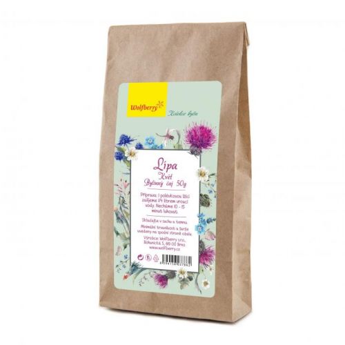Wolfberry WF Lipa bylinný čaj 50g Wolfberry 50g