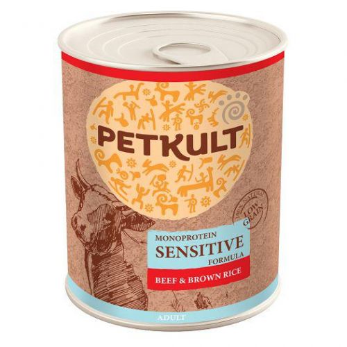 PETKULT  dog konz. SENSITIVE 800g - Morka