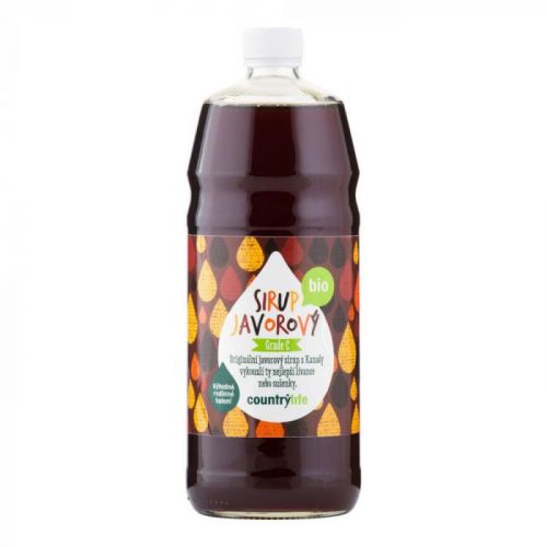 Country Life Sirup javorový Grade C 1 l BIO COUNTRY LIFE 1 l