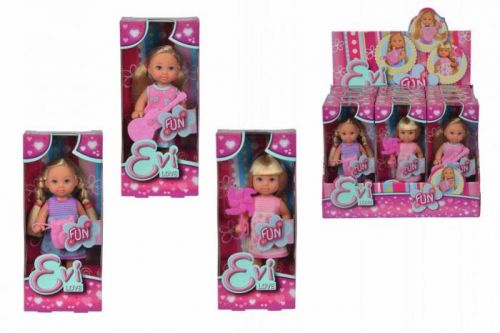 Simba Bábika Evička Fun, 3 druhy