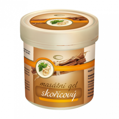 TOPVET Škoricový masážny gél 500ml 500 ml