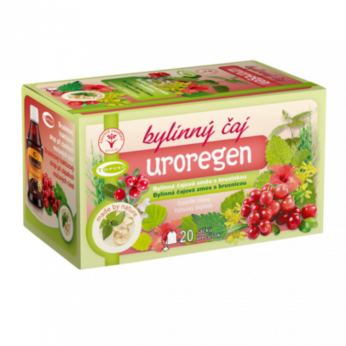 TOPVET Uroregen čaj 20 x 1.5g