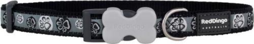 Obojok RD PAW impressions BLACK - 1,2/20-32cm