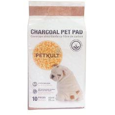 PETKULT  podložka  CHARCOAL pet pad - 60x60cm / 10ks