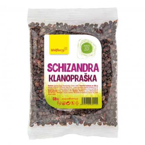 Wolfberry WF Schizandra plod Klanopraška 50 g Wolfberry 50 g