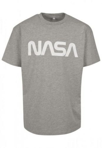 Tričko Mister Tee NASA Heavy - šedé, L
