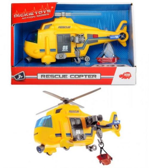 Dickie Action Series Vrtuľník 18 cm