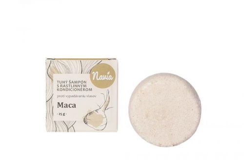 Navia Tuhý Šampón s Kondicionérom - Maca (proti VYPADÁVANIU vlasov) 25 g