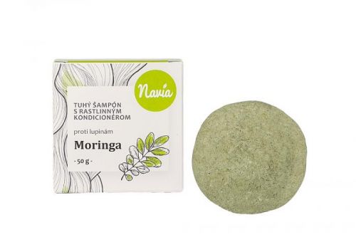 Navia Tuhý šampón s Kondicionérom – Moringa XXL (proti LUPINÁM) 50 g