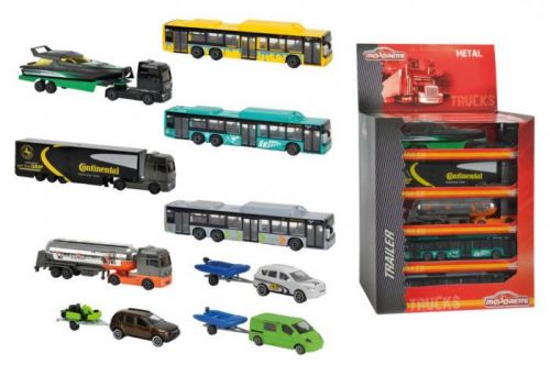 Majorette Nákladné auto s návesom