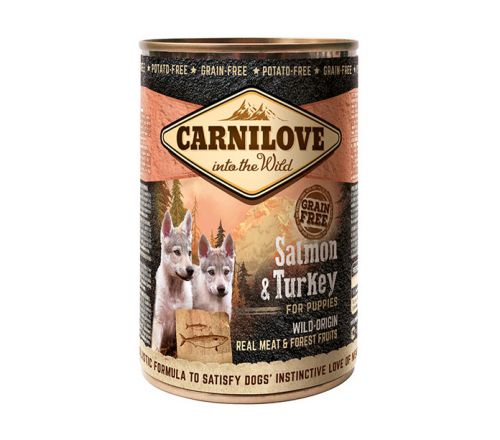 CARNILOVE  konz.  PUPPY SALMON/turkey - 400g