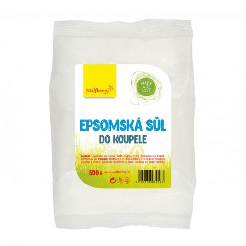Wolfberry WF Epsomská liečivá soľ 500 g Wolfberry 500 g